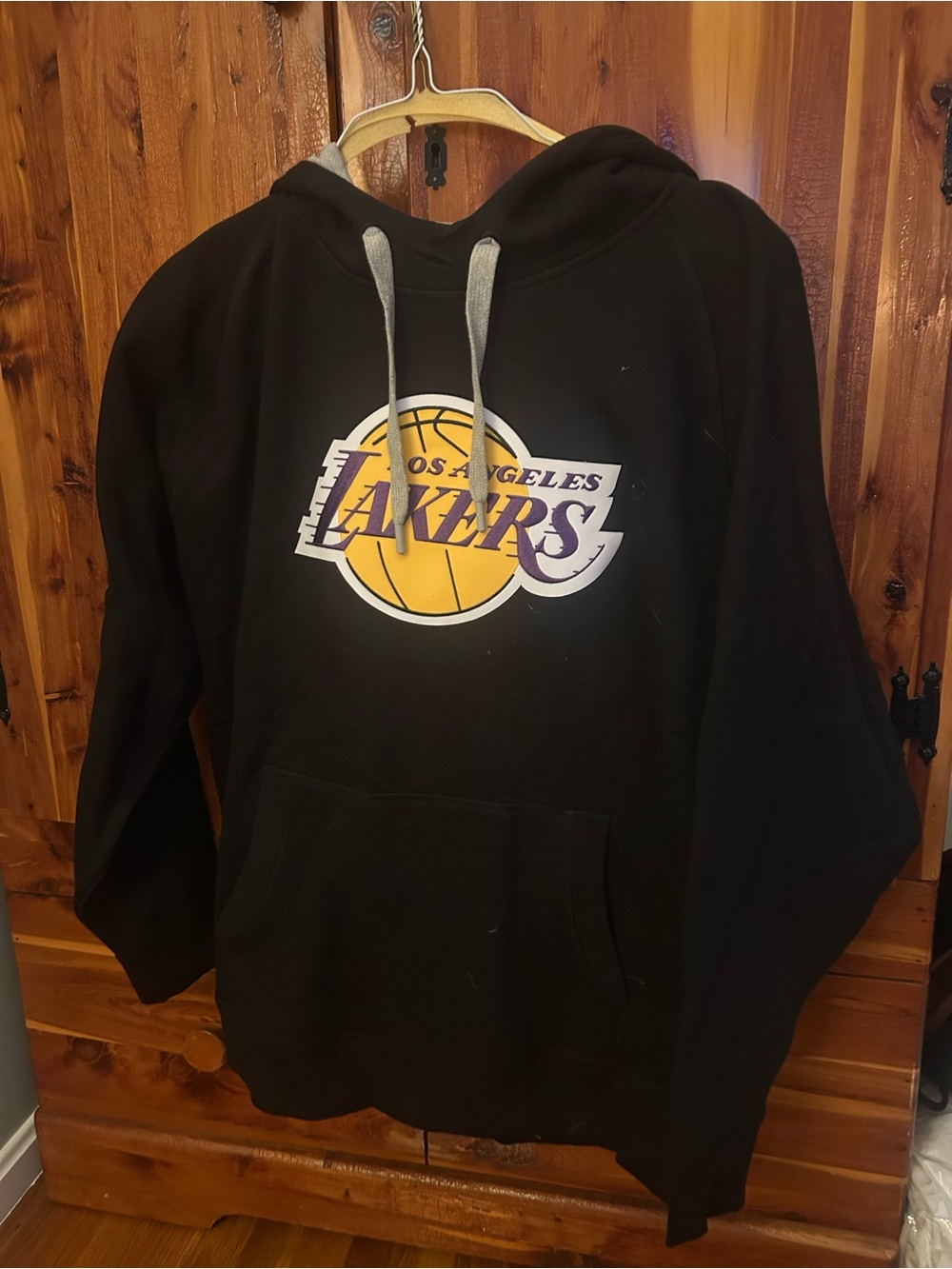 Los Angeles Lakers Black Hoodie